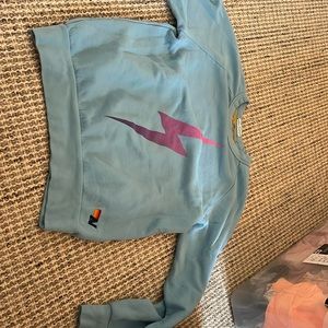 Turquoise sweatshirt